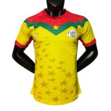 2026-27 Mens  Burkina Faso Third away yellow Player version soccer jersey