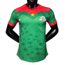 2026-27  Mens  Burkina Faso  green  home Player version soccer jersey