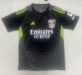 2025-26 Mens Benfica  goalkeeper black Soccer Jersey