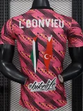 2025-26 Mens palestino deportivo  RED Special Edition  Player version soccer jersey