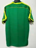 1998 Mens Brazil Green Retro Soccer Jersey