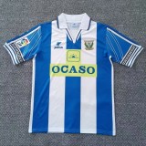 1980-00 Mens Leganes Retro  home soccer jersey