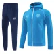2025-26 Mens Napoli Blue Hoodie Jacket Tracksuit  #01