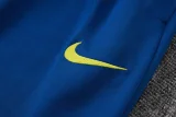2025-26 Mens Barcelona  Light blue Half Pull Tracksuit  #B25135