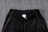 2025-26 Kids Arsenal black Half pull Tracksuit suit  #E25187 (童装半拉链)