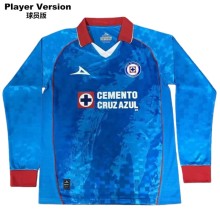 2025-26 Mens Monterrey Special Edition blue  long sleeve Player version Soccer Jersey