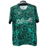 2025-26 Mens Palestine（Palestina） Special Edition Green black Soccer Jersey