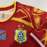2026-27 Mens Democratic Congo Third Away Red  Player version  Soccer Jersey