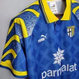 1995-1997 Mens Parma Blue Retro Soccer Jersey