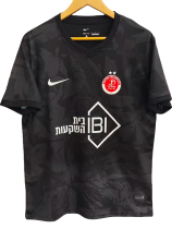 2025-26 Mens Hapoel Tel Aviv Black Fans Soccer Jersey