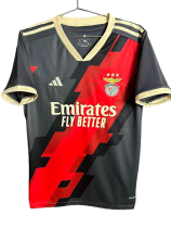2025-26 Mens Benfica  Black Special Edition Soccer Jersey