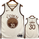 25-26 WARRIORS CURRY #30 Khaki City Edition Top Quality Hot Pressing NBA Jersey (V领)