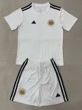 2025-26 Kids  Curacao away （curaçao）white  Soccer Jersey