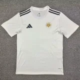 2025-26 Mens Curacao（curaçao） away white Fans Soccer Jersey
