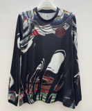 2025-26 Mens Manchester United  Special Edition black Long Sleeve soccer Jersey