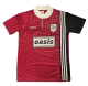 2025-26 Mens Oasis retro red Black Polo soccer jersey