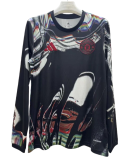 2025-26 Mens Manchester United  Special Edition black Long Sleeve soccer Jersey