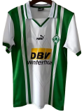 1996-1997 Werder Bremen Green White Retro Soccer Jersey