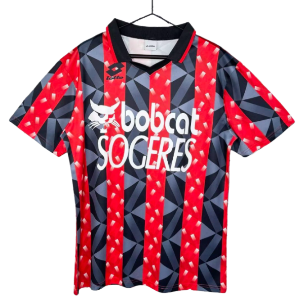 1993-94 Mens  OGC Nice home Retro Soccer Jersey