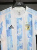 2020-2021 Argentina Home Player Version  Retro Soccer Jersey