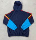 2026 Spain royal blue hoody Windbreaker