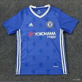 Retro Mens Chelsea  home Soccer Jersey 1617