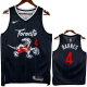25-26 Raptors BARNES #4 Black City Edition Top Quality Hot Pressing NBA Jersey
