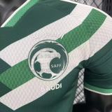 2026-27 Mens Saudi Arabia Special Edition green  Player version soccer jersey
