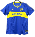 2003-04 Mens Boca Juniors Retro Home soccer Jersey