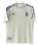 2025-26 Mens Real Madrid  White Casual Edition Fans Training Shirts
