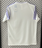 2025-26 Mens Real Madrid  White Casual Edition Fans Training Shirts