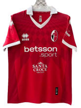 2025-26 Mens Bari Away red Fans Soccer Jersey