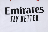 2025-26 Mens  AC Milan  away white black Tracksuit