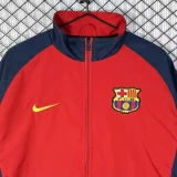 1998-2000  Barcelona Red Retro Windbreaker