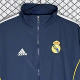 1999-2000  Real Madrid Dark gray Retro Windbreaker