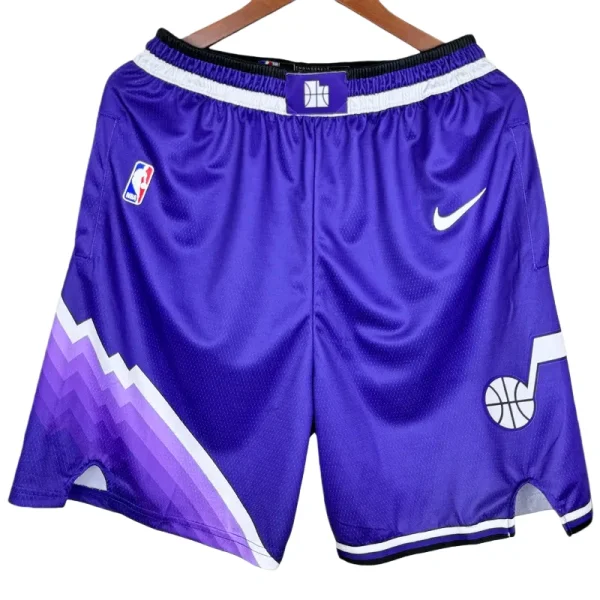 24-25 JAZZ Purple City Edition Top Quality NBA Pants