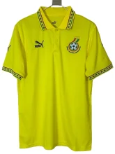 2026-27 Mens Ghana Yellow Polo  soccer jersey