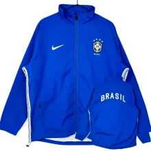 1998 Brazil Blue Retro  Windbreaker