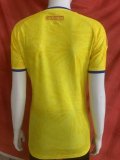 2026-27 Women Colombia home yellow Player  soccer jersey