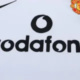 2002-2003 Kids Manchester United  Away  Retro Soccer Jersey