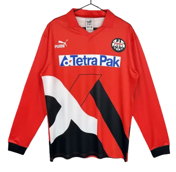 1993-95 Mens Besiktas retro home long sleeve Soccer Jersey
