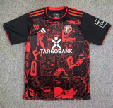 2025-26 Mens Fortuna Dusseldorf Special Edition black Soccer Jersey