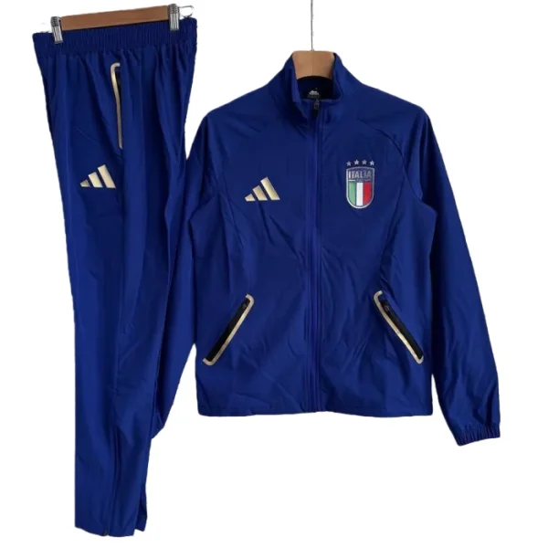 2025-26 Mens Italy  Dark Blue jacket Windbreaker Tracksuit