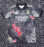 2026-27 Mens Real Madrid cotton black polo soccer Jersey
