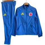 2025-26 Mens Colombia  Blue Jacket  Windbreaker Tracksuit