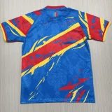 2026-27 Mens Democratic Congo Blue Red Special Edition Fans Soccer Jersey