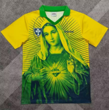 2025-26 Mens Brazil  green Special Edition soccer jersey