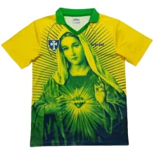 2025-26 Mens Brazil  green Special Edition soccer jersey
