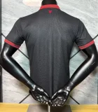 2025-26 Mens Manchester United Special Edition  black polo Player version Soccer Jersey