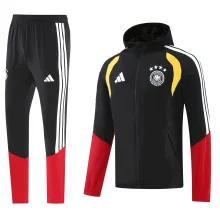 2025-26 Mens  Germany black Hoodie windbreaker